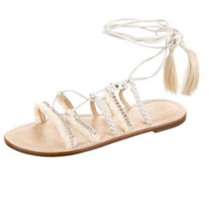 EUC SCHUTZ LACE UP JOLINA SANDALS SZ 8.5